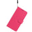 For iPhone  18 Pro / 17  Pro Wallet Case Diamond Texture Leather Stand Flip Phone Cover with Wrist Strap - Rose - 6