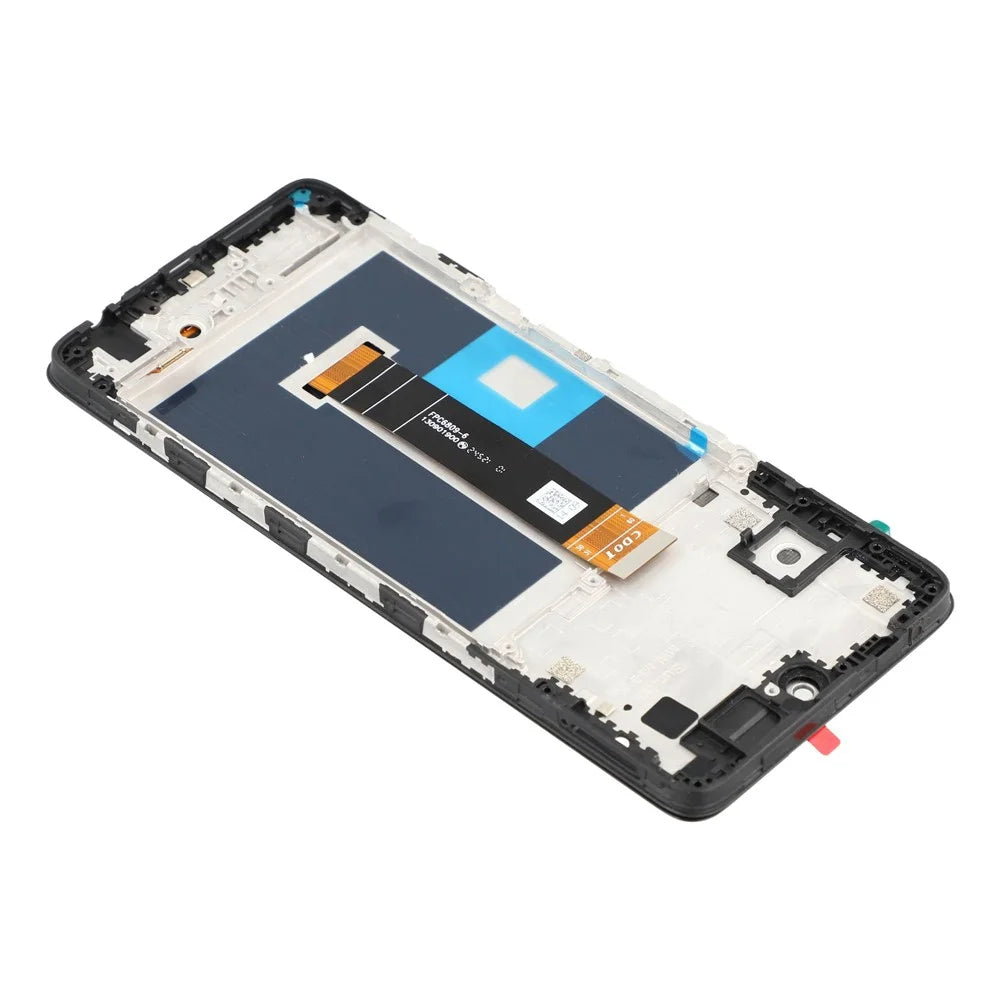 For TCL 60 XE NxtPaper 5G T705M, T705M1 OEM Grade S LCD Screen and Digitizer Assembly + Frame, Frosted Screen (Without Logo) - 5
