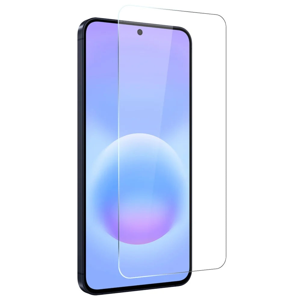 NORTHJO For Samsung Galaxy A57 5G Case Soft TPU Clear Phone Cover with Tempered Glass Screen Protector - Transparent - 3