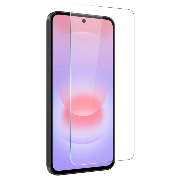 NORTHJO For Samsung Galaxy A27 5G TPU Phone Case Set with Front Screen Protector + Lens Film - Transparent - 3