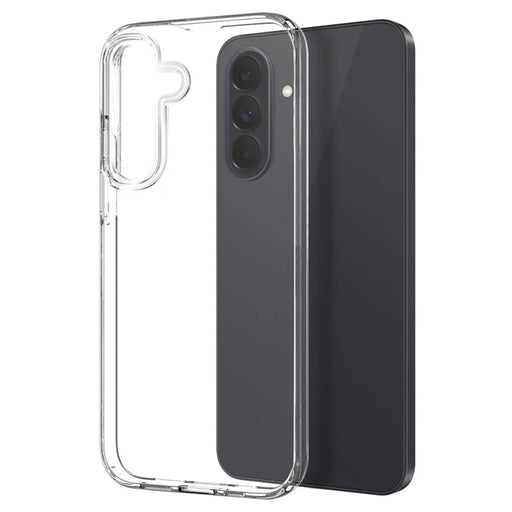 NORTHJO For Samsung Galaxy A37 5G TPU Phone Case with 2Pcs Front Screen Protector + 2Pcs Lens Film - Transparent - 2