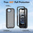 For iPhone 17e / 16e Case Translucent Matte Anti-Fingerprint PC + TPU 2 in 1 Phone Protective Cover - Black - 4
