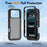 For iPhone 18 Pro Max / 17 Pro Max Case Translucent Matte Anti-Fingerprint PC + TPU 2 in 1 Phone Protective Cover - Black - 4