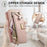 For Samsung Galaxy S26 Case RFID Blocking Detachable Magnetic Leather Phone Cover with Ring Holder - Pink - 6