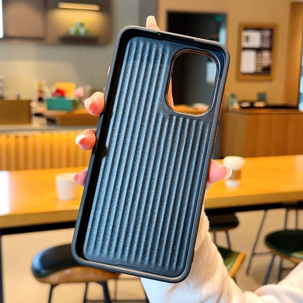 For OnePlus Nord CE6 5G / Nord 6 5G / Turbo 6V 5G / Turbo 6 5G Case Leather Texture PC + TPU Anti-slip Protective Phone Cover - Blue - 2
