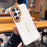 For Samsung Galaxy S26 Ultra Case Leather Texture PC + TPU Anti-slip Protective Phone Cover - White - 3