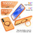 For Samsung Galaxy S25 FE Magnetic Case Ring Holder Kickstand PC + TPU Dual-Layer Protective Phone Cover - Orange - 7