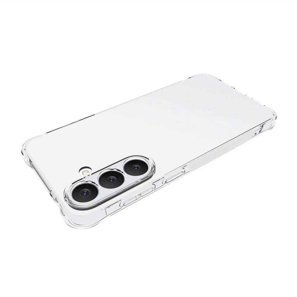 For Samsung Galaxy S26 FE TPU Case Non Slip Anti Drop Phone Cover - Transparent - 3