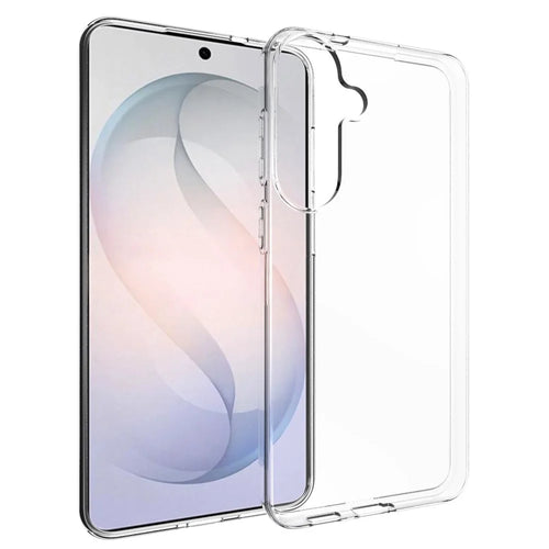 For Samsung Galaxy S26 FE Case Watermark Resistant TPU Phone Back Cover - Transparent - 1