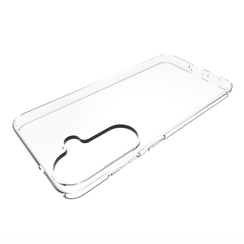 For Samsung Galaxy S26 FE Case Watermark Resistant TPU Phone Back Cover - Transparent - 4