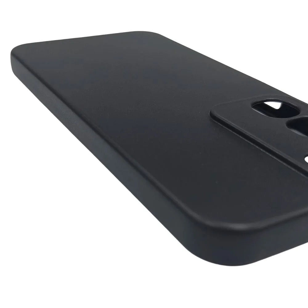 25Pcs For Realme C100 4G Phone Case 1.2mm TPU Matte Phone Cover - Black - 3