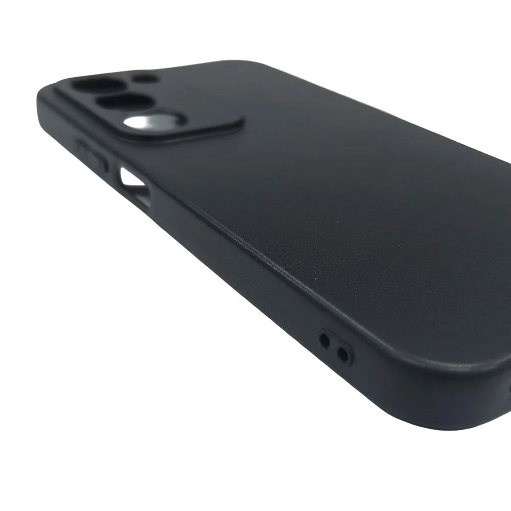 25Pcs For Realme C100 4G Phone Case 1.2mm TPU Matte Phone Cover - Black - 5