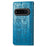 For Natural AI Phone Case Flip Wallet Leather Phone Cover with Cute Cat Dog Pattern - Blue - 6