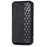For Natural AI Phone Case Rhombus Imprint PU Leather Wallet Phone Cover - Black - 6