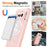 For Nothing Phone (4a) Magnetic Case Glitter TPU Shockproof Phone Cover with Lanyard - Pink - 4