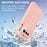 For Nothing Phone (4a) Magnetic Case Glitter TPU Shockproof Phone Cover with Lanyard - Pink - 6