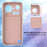 For Nothing Phone (4a) Pro Magnetic Case Glitter TPU Shockproof Phone Cover with Lanyard - Pink - 3