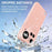 For Nothing Phone (4a) Pro Magnetic Case Glitter TPU Shockproof Phone Cover with Lanyard - Pink - 6