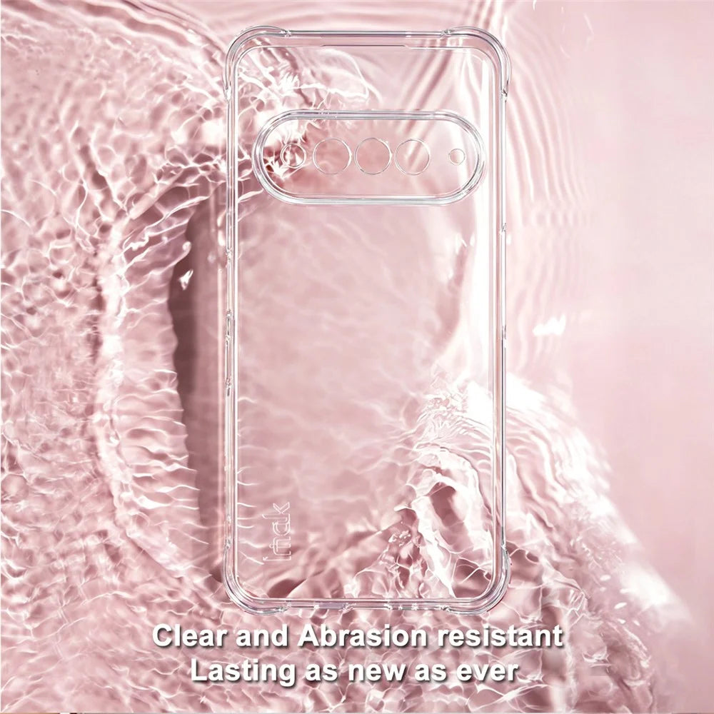 IMAK For Natural AI Phone Case TPU Phone Cover Airbag Shockproof Protection - Transparent - 4