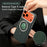 RAYYA For iPhone 17 Pro Magnetic Case Jadeite Inlay Leather + PC + TPU Phone Back Cover - Blue - 7