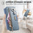 For Samsung Galaxy S26 Ultra Case RFID Blocking Detachable Magnetic Leather Phone Cover with Ring Holder - Blue - 6