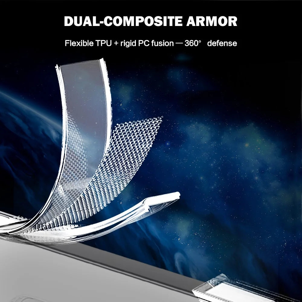 LEREACH TOC Series for Samsung Galaxy Z Fold8 Ultra Magnetic Case TPU + Acrylic Phone Cover - Transparent - 4