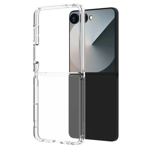 LEREACH TOC Series for Samsung Galaxy Z Flip8 Case TPU + Acrylic Phone Cover - Transparent - 1