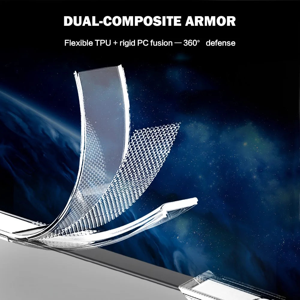 LEREACH TOC Series for Samsung Galaxy Z Fold8 Ultra Case TPU + Acrylic Phone Cover - Transparent - 4