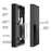 DUX DUCIS for Samsung Galaxy Z Fold8 Magnetic Case  Yind Series PC+TPU Phone Cover - Black - 4