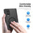 DUX DUCIS for Samsung Galaxy Z Fold8 Magnetic Case  Yind Series PC+TPU Phone Cover - Black - 5