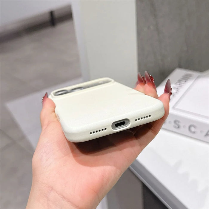 For iPhone 17 Pro Magnetic Case Matte Texture Anti-fingerprint Shockproof PC + TPU Phone Cover - Orange - 5