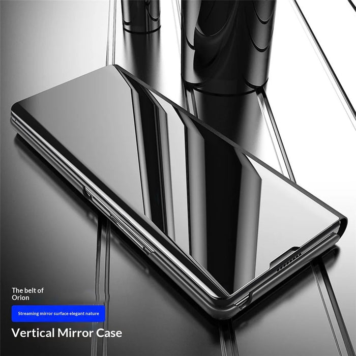 For Samsung Galaxy Z Fold8 Ultra Flip Leather Cover with Stand Full Body Protective Phone Case - Black - 6