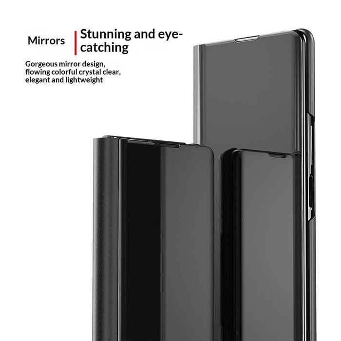 For Samsung Galaxy Z Fold8 Ultra Flip Leather Cover with Stand Full Body Protective Phone Case - Black - 7