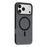 X-LEVEL For iPhone 17 Pro Max Magnetic Case Herringbone Pattern Leather + PC + TPU Phone Cover - Black - 1