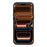 X-LEVEL For iPhone 17 Pro Max Magnetic Case Herringbone Pattern Leather + PC + TPU Phone Cover - Black - 3