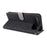 For TECNO Spark 50 5G Case Wallet RFID Blocking PU Leather Phone Cover Stand with Strap - Black - 5