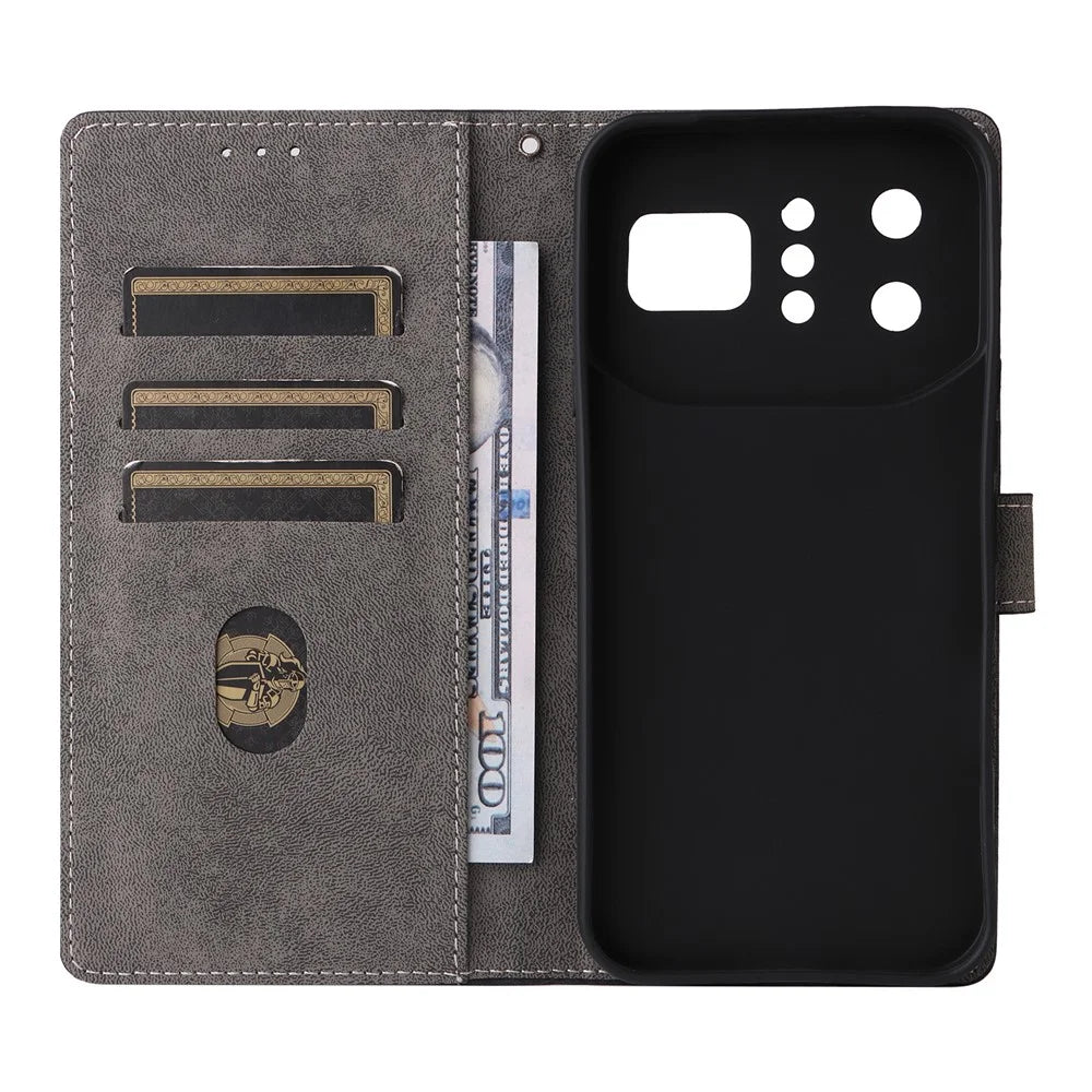 For Infinix Note 60 Ultra 5G Case Wallet RFID Blocking PU Leather Phone Cover Stand with Strap - Black - 3