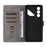 For ZTE nubia Neo 5 Pro 5G Case Wallet RFID Blocking PU Leather Phone Cover Stand with Strap - Black - 3