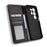 For Blackview Wave 10 Leather Case Wallet Stand Retro Texture Phone Cover - Black - 5