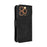 For Oukitel C17 Leather Case Phone Wallet Cover with Multiple Card Slots - Black - 7