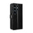For Blackview Wave 10 PU Leather Case with Strap Crazy Horse Texture Phone Wallet Cover - Black - 7