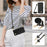 For Samsung Galaxy A27 5G Case Bowknot Decor Wallet Leather Phone Cover with Wrist Strap / Shoulder Strap - Black - 4