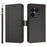 For Sony Xperia 1 VIII Case 9 Card Slots PU Leather Flip Wallet Phone Cover with Hand Strap - Black - 2