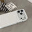 For iPhone 17 Pro Magnetic Case Ripple Texture Shockproof TPU Phone Cover with Tempered Glass Screen Protector - White - 2