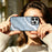 EYCASE for iPhone 13 Pro Max Magnetic Case Marble Pattern TPU + Acrylic Shockproof Phone Cover - Blue Gold Sand Marble Pattern - 6