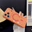For iPhone  18 Pro / 17  Pro Magnetic Case TPU Acrylic Tempered Glass Back Panel Protective Phone Cover - Orange - 2