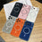 For iPhone 17 Pro Max Magnetic Case Matte PC + TPU Heat Dissipation Phone Cover with Tempered Glass Screen Protector - Orange - 6