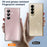 For Samsung Galaxy Z Fold8 Ultra Case Full Coverage PC + TPU Anti-drop Phone Cover with Tempered Glass Front Film - Pink - 6