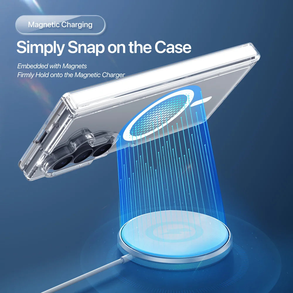 DUX DUCIS for Samsung Galaxy Z Fold8 Ultra / Z Fold7 5G Clin Series Back Cover PC + TPU Clear Phone Case - Clear - 4