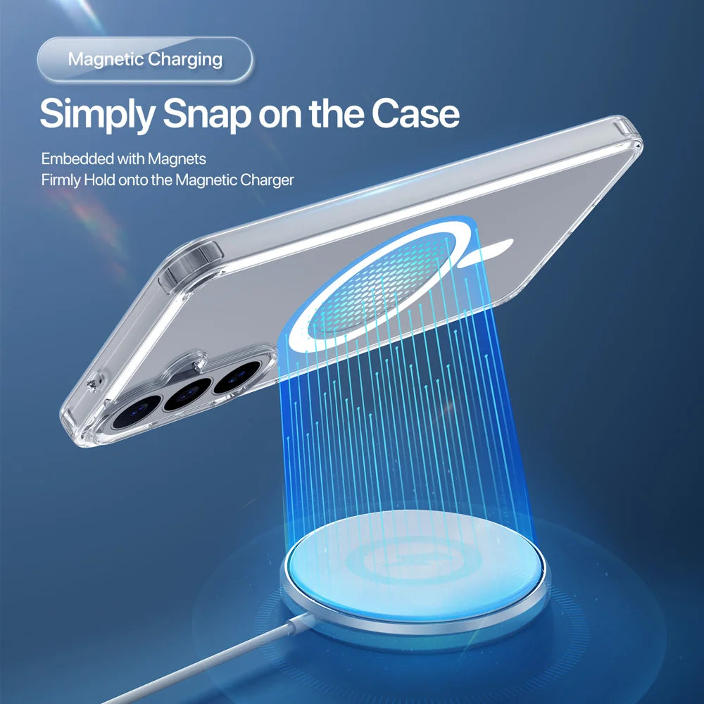 DUX DUCIS for Samsung Galaxy S26 FE Clin Series Back Cover PC + TPU Clear Phone Case - Clear - 4